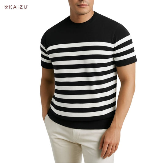 Linus Round-Neck Knit Shirt