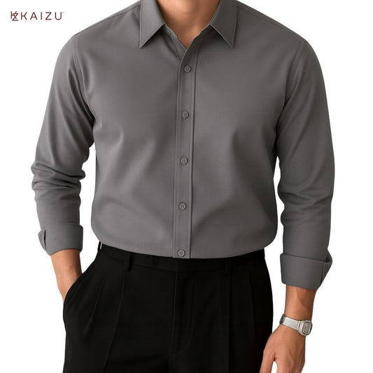 Quinn Plain Longsleeves Polo