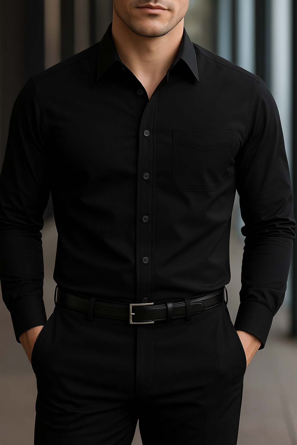 PrimeLinen Semi-Slim Long Sleeve – Men’s Fit