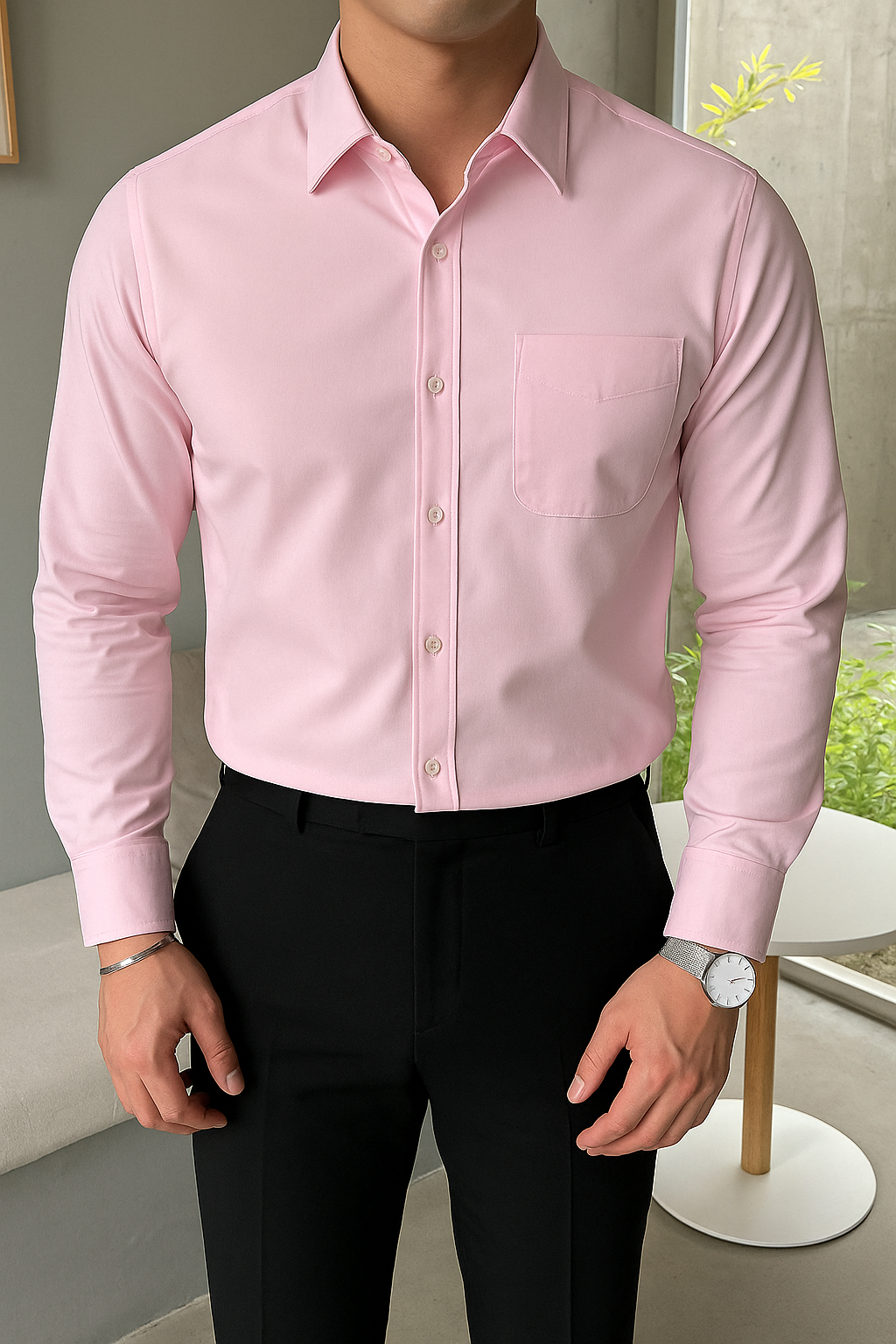 PrimeLinen Semi-Slim Long Sleeve – Men’s Fit