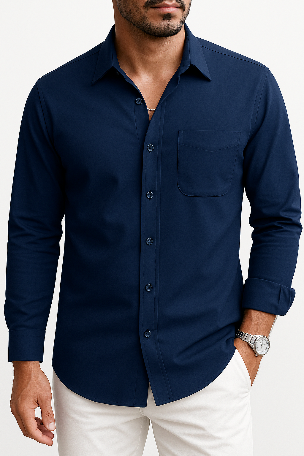PrimeLinen Semi-Slim Long Sleeve – Men’s Fit