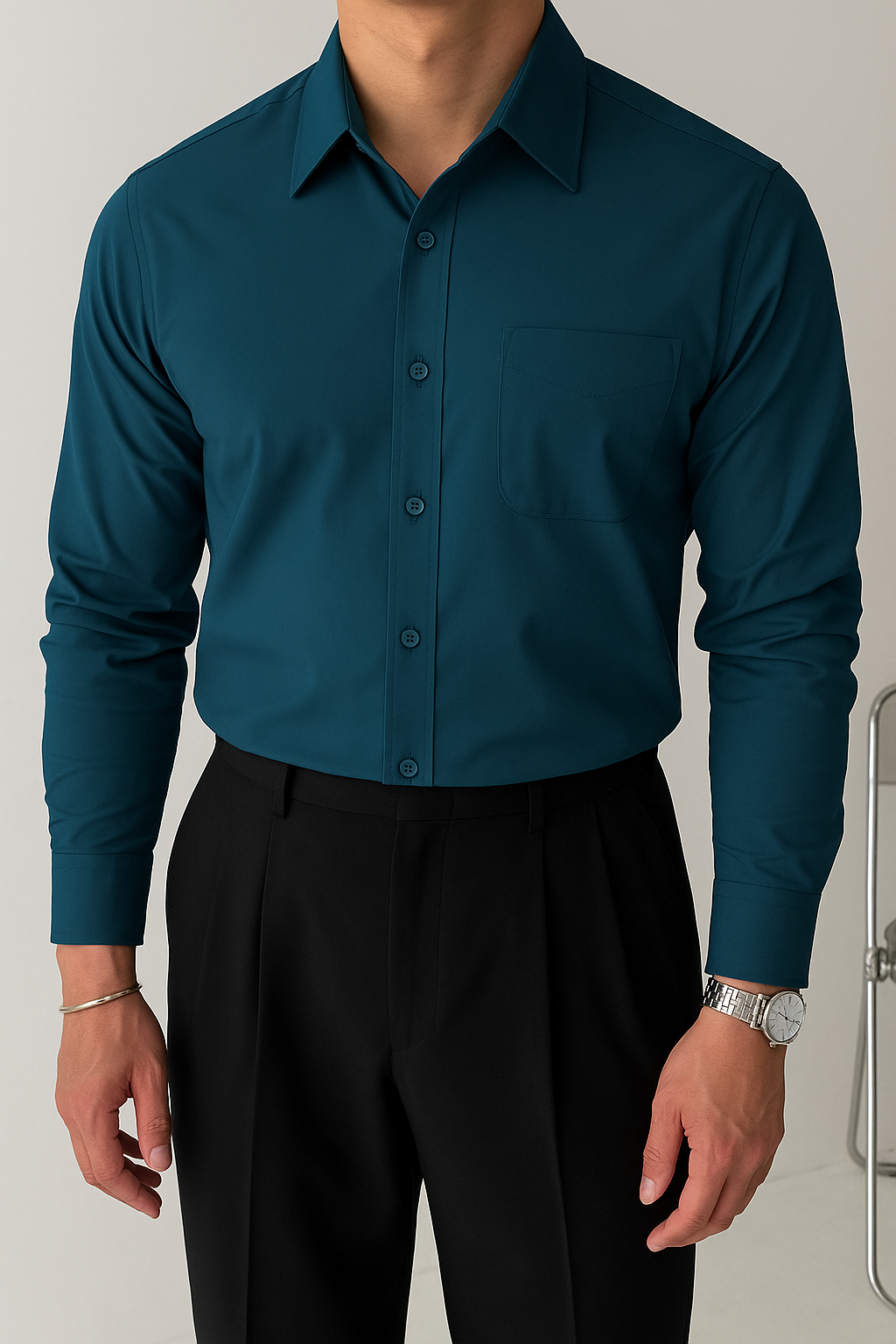 PrimeLinen Semi-Slim Long Sleeve – Men’s Fit