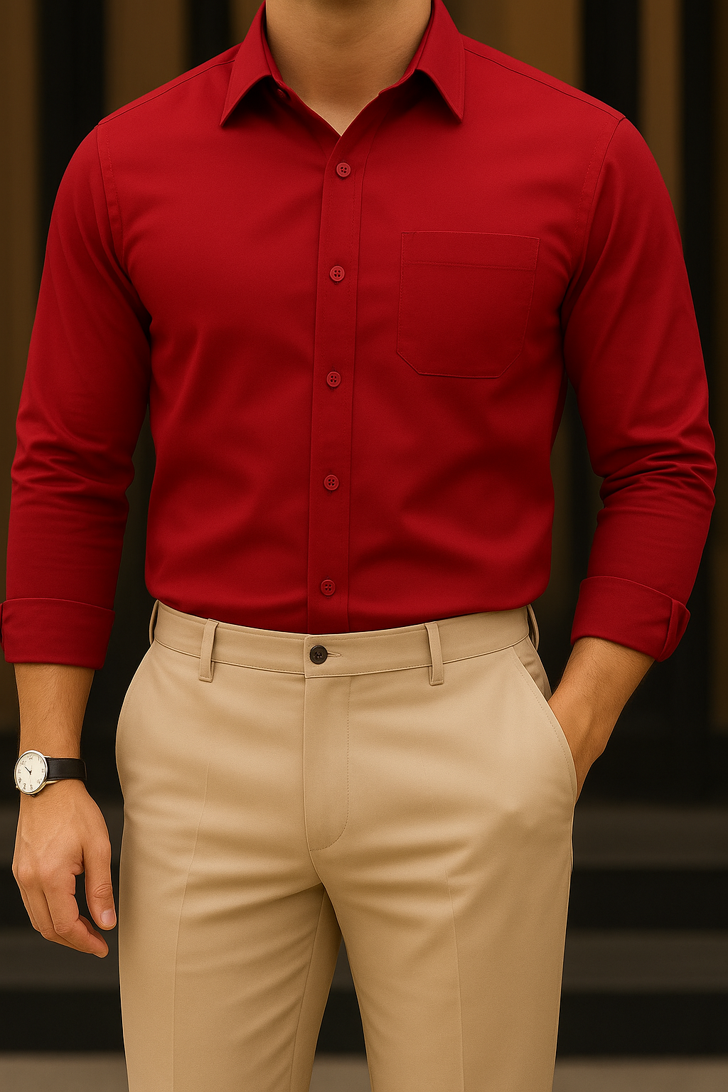 PrimeLinen Semi-Slim Long Sleeve – Men’s Fit