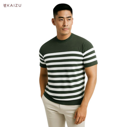 Linus Round-Neck Knit Shirt