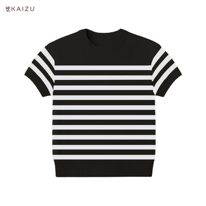Linus Merit Crew Premium Round-Neck Knit Shirt | Prestige Fabric Classic Fit