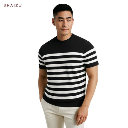 Linus Round-Neck Knit Shirt