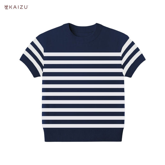 Linus Merit Crew Premium Round-Neck Knit Shirt | Prestige Fabric Classic Fit