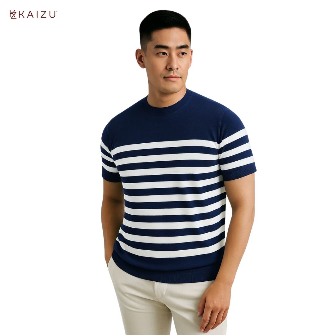 Linus Round-Neck Knit Shirt