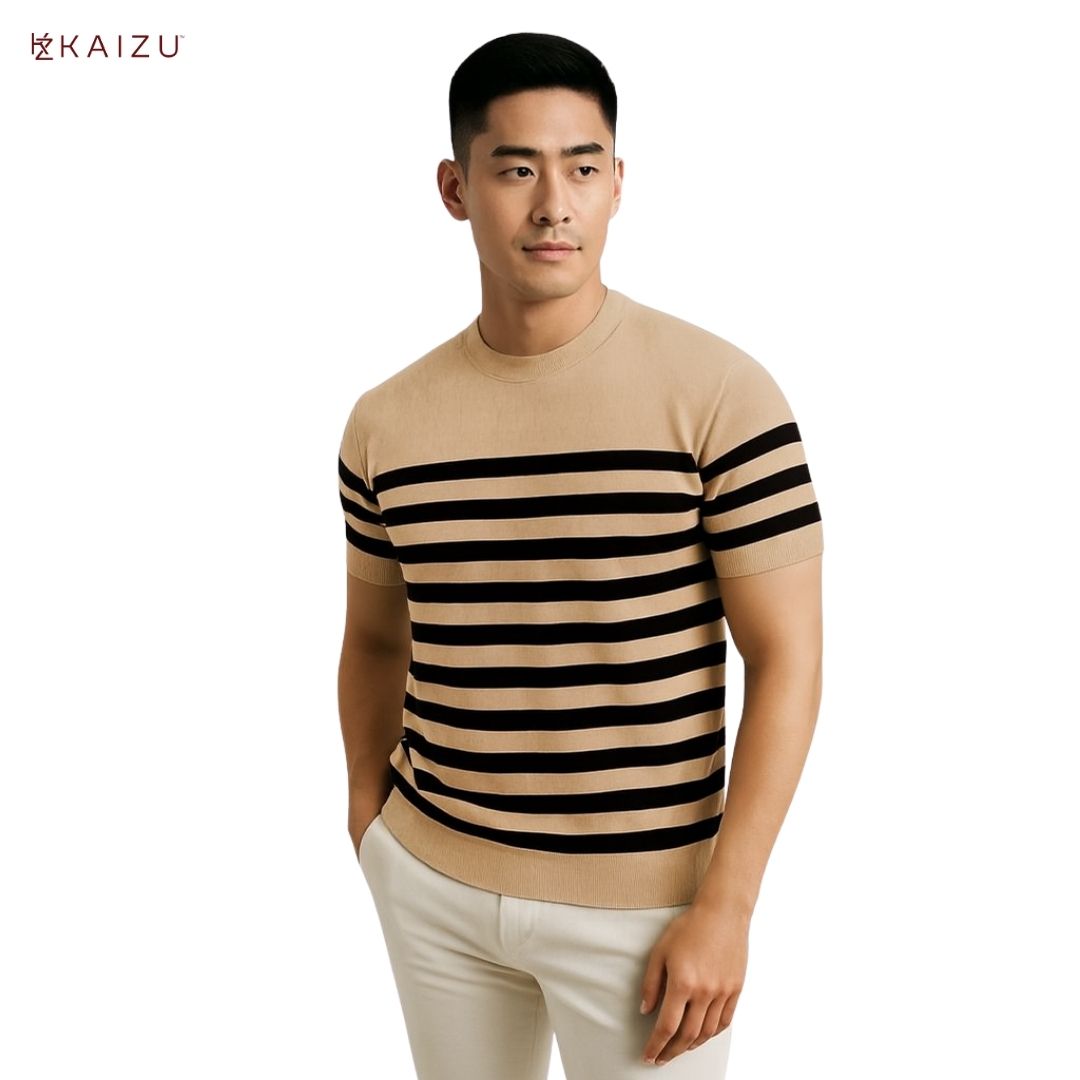 Linus Round-Neck Knit Shirt