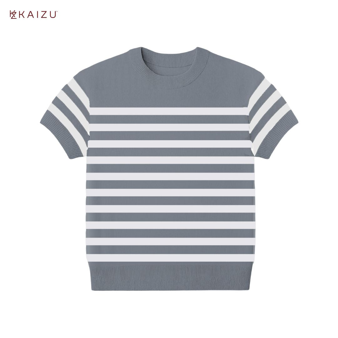 Linus Merit Crew Premium Round-Neck Knit Shirt | Prestige Fabric Classic Fit