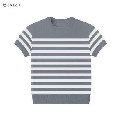 Linus Merit Crew Premium Round-Neck Knit Shirt | Prestige Fabric Classic Fit