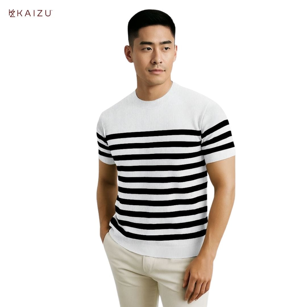 Linus Round-Neck Knit Shirt