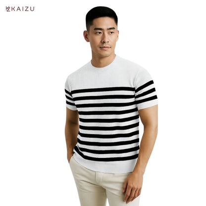 Linus Round-Neck Knit Shirt