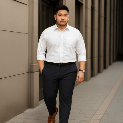 Plus Size Formal Slacks | Ankle Flex