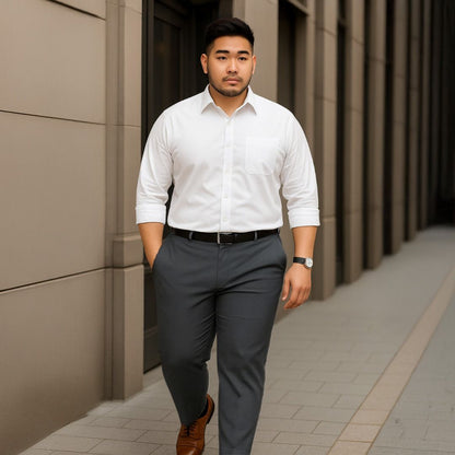Plus Size Formal Slacks | Ankle Flex