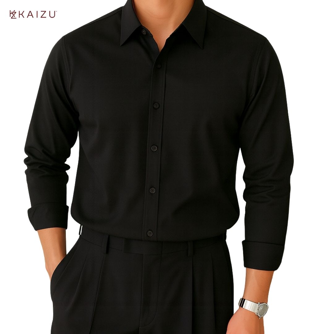 Quinn Plain Longsleeves Polo