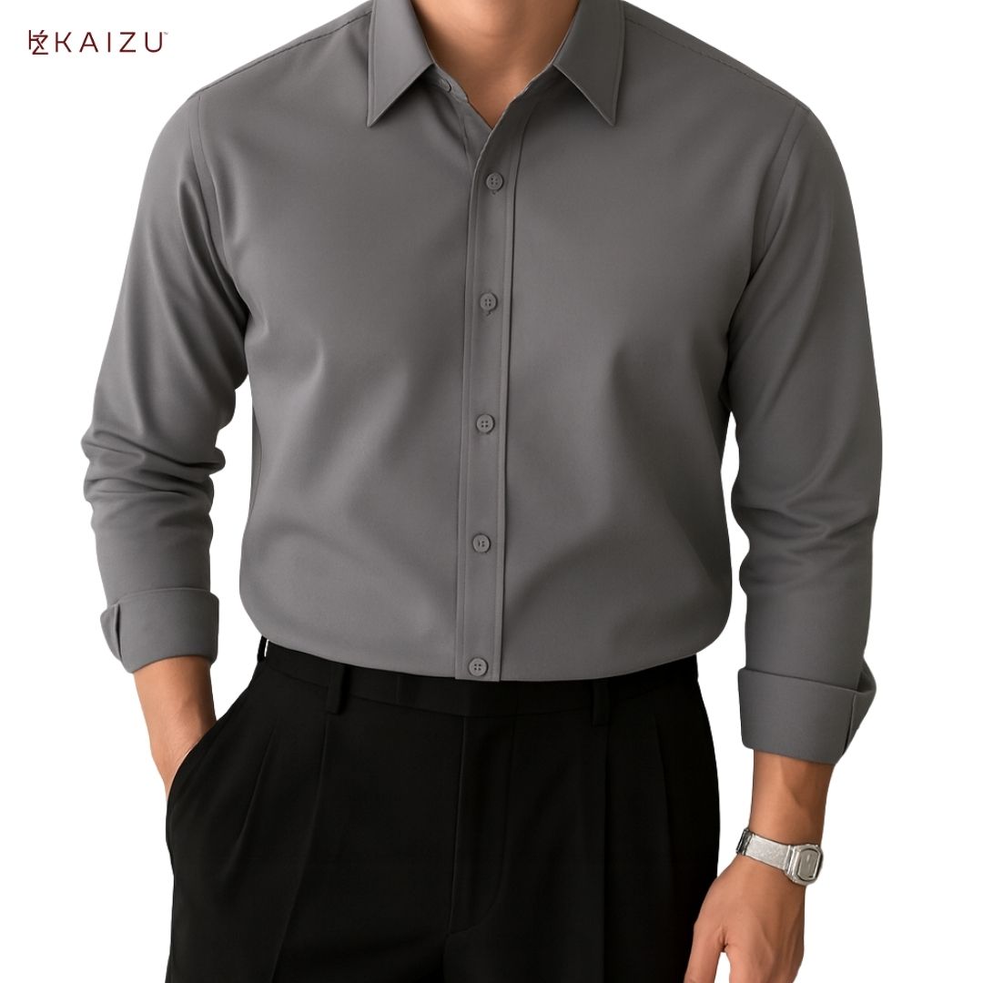 Quinn Plain Longsleeves Polo