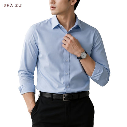 Quinn Classic Executive Semi-Slim Longsleeves Polo