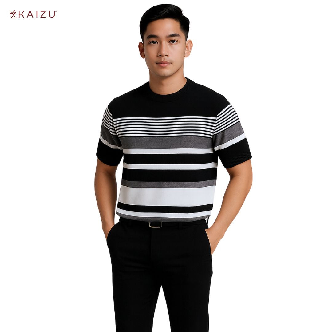 RIV Knitted Stripes Shirt