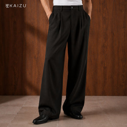 Zus High-Waist Relaxed Trousers