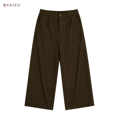 Zus High-Waist Relaxed Trousers