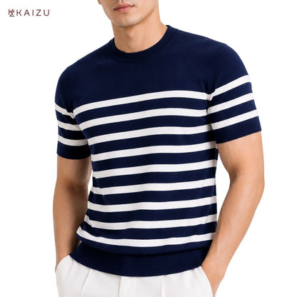 Linus Round-Neck Knit Shirt