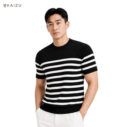 Linus Round-Neck Knit Shirt