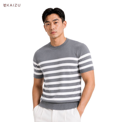 Linus Round-Neck Knit Shirt