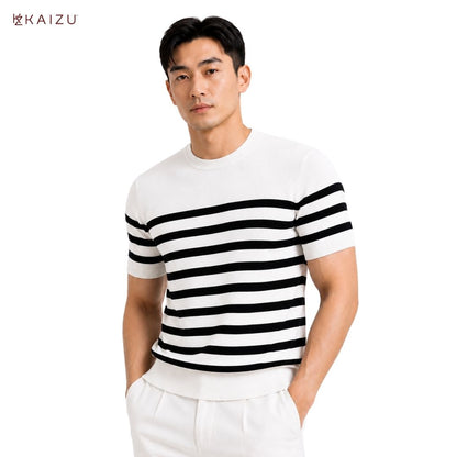 Linus Round-Neck Knit Shirt