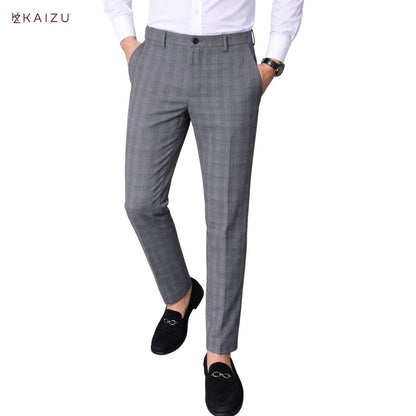 Plaid Trouser