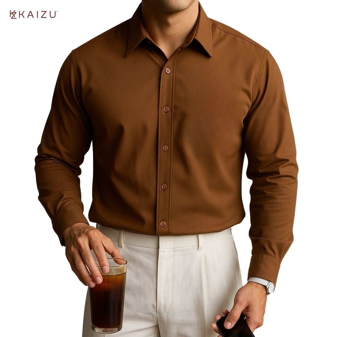 Quinn Plain Longsleeves Polo