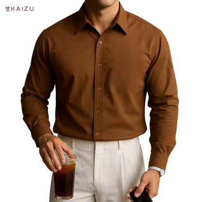 Quinn Plain Longsleeves Polo